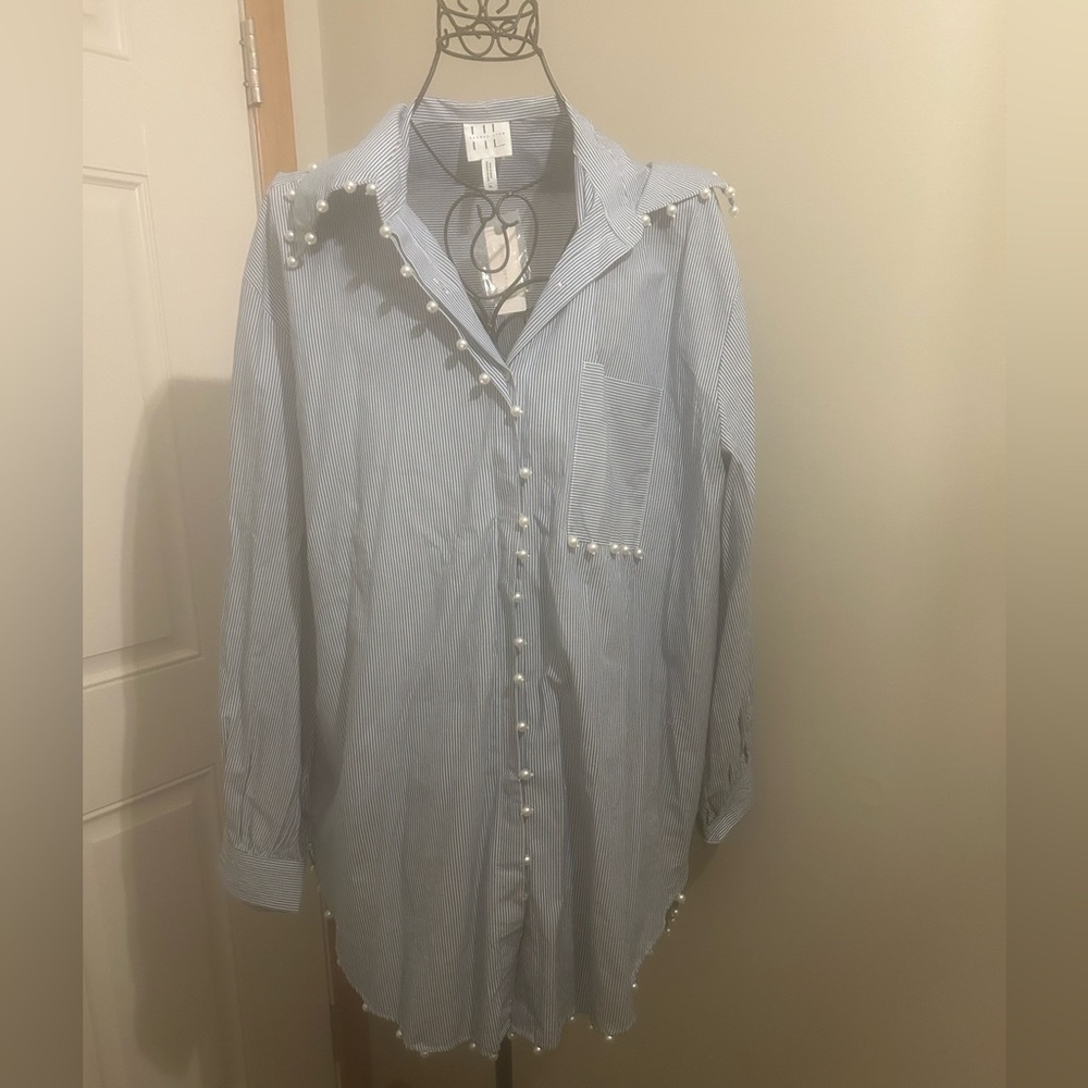 Anthropologie Hannah Lynn shirt dress. NWT